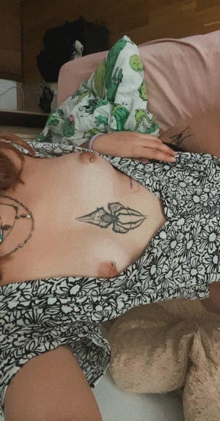 Nipples pierced. Pussy's next.